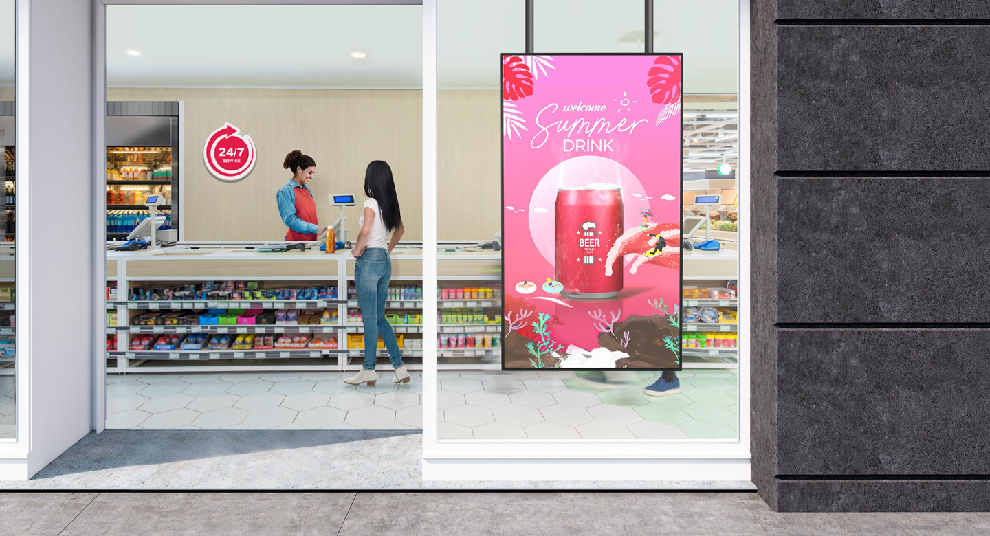 LG 고휘도 Window Facing – 4000nit – 75″ 상세 이미지 2