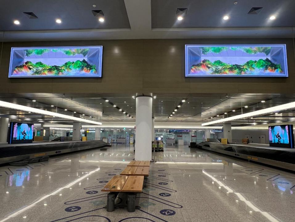 인천공항 T1 광고매체 (1F AS)