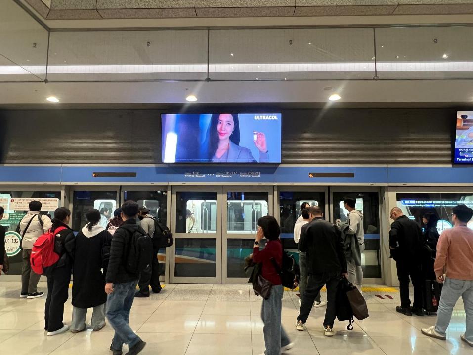 인천공항 T1 광고매체 (B1F AS)